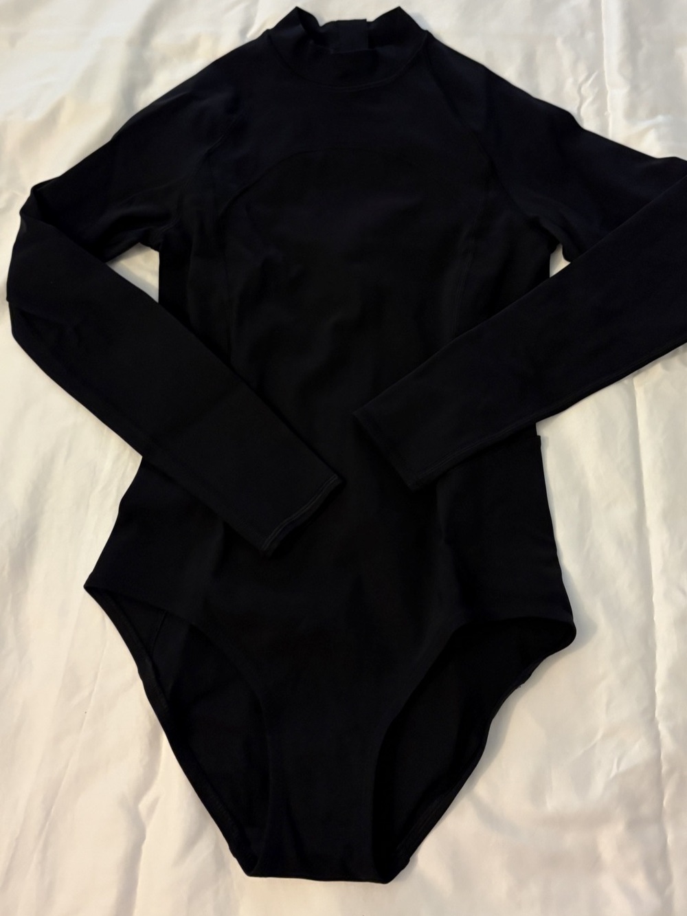 Lululemon Athletica Long-Sleeve Zip-Back Paddle Suit Black